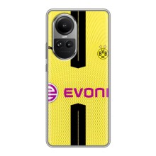 Чехлы для Oppo Reno 10 Pro (VPrint) - Футбольные клубы (BVB)