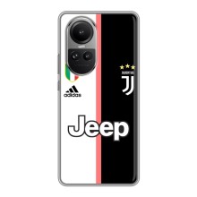 Чехлы для Oppo Reno 10 Pro (VPrint) - Футбольные клубы (Juventus)