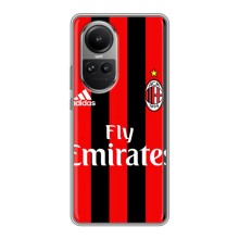 Чехлы для Oppo Reno 10 Pro (VPrint) - Футбольные клубы (Milan)