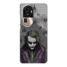 Чехлы с картинкой Джокера на Oppo Reno 10 Pro – Joker клоун