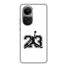 Чохли для Oppo Reno 10 Pro - з картинкою JORDAN (AlphaPrint) (Jordan 23)