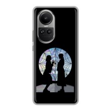 Чехлы Венсдей на Oppo Reno 10 Pro Уэнсдей (AlphaPrint) (комната Уэнздей)