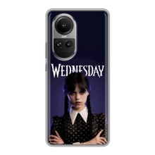 Чехлы Венсдей на Oppo Reno 10 Pro Уэнсдей (AlphaPrint) (Wednesday)