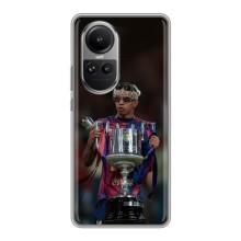 Чохол з футболістом Ламін Ямаль Oppo Reno 10 Pro (Ямал з кубком)