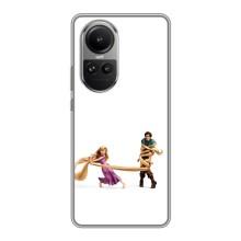 Чохол Рапунцель для Oppo Reno 10 Pro (Рапунцель і Флін)