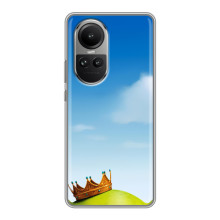 Чехол с мультфильмом Шрек на Oppo Reno 10 Pro – Голова Шрека