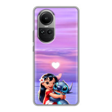 Чохол з малюнком Стіч для Oppo Reno 10 Pro – Стіч з Ліло