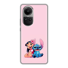 Чохол з принтом Стіч на Oppo Reno 10 Pro (Ліло і Стіч)