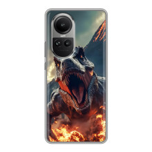 Чохол з картинкою 'Хижаки' для Oppo Reno 10 Pro – Динозавр