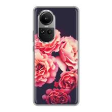 Чехлы с тематикой "ЦВЕТЫ" на Oppo Reno 10 Pro (Бутоны)