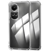 TPU чехол GETMAN Ease logo усиленные углы Full Camera для Oppo Reno 10 / 10 Pro – Прозрачный