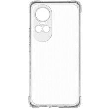 TPU чехол GETMAN Ease logo усиленные углы Full Camera для Oppo Reno 10 / 10 Pro – Прозрачный