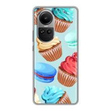 Чохли з фруктами для Oppo Reno 10 (VPrint) (Кексики)