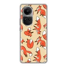 Чохли з картинкою Лисичка для Oppo Reno 10 (VPrint) (Лисички)