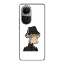 Чохли з Мавпами NFT для Oppo Reno 10 (AlphaPrint) (мавпа NFT Adidas)