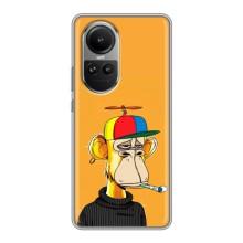Чохли з Мавпами NFT для Oppo Reno 10 (AlphaPrint) (Нудна мавпа NFT)