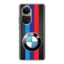 Чохол для ОППÓ Рéно 10 - з принтом БМВ (AlphaPrint) (Лого BMW)