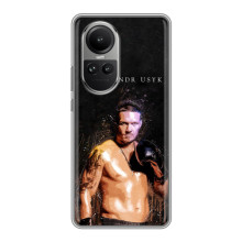 Чехол с картинкой Александр Усик для Oppo Reno 10 – Чемпион Усик