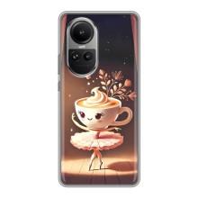 Чехол с мемом Тралалело тралала на Oppo Reno 10 – Балерина капучина