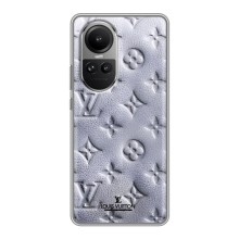 Текстурний Чохол Louis Vuitton для Оппо Рено 10 (Білий ЛВ)