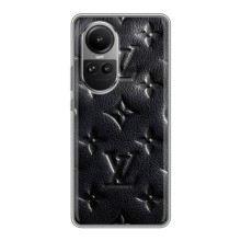 Текстурний Чохол Louis Vuitton для Оппо Рено 10 (Чорний ЛВ)