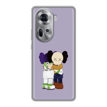 Чехлы для Oppo Reno 11 5G - Bearbrick Louis Vuitton (PREMIUMPrint) (Дружба Беарбрик)