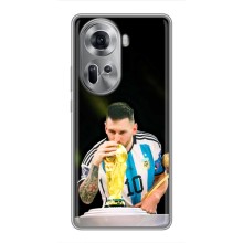 Чохли для Oppo Reno 11 5G (Leo чемпіон) (AlphaPrint) (Кубок Мессі)