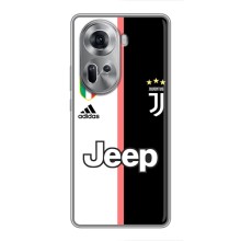 Чехлы для Oppo Reno 11 5G (VPrint) - Футбольные клубы (Juventus)