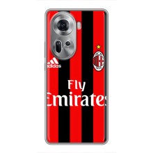 Чехлы для Oppo Reno 11 5G (VPrint) - Футбольные клубы (Milan)