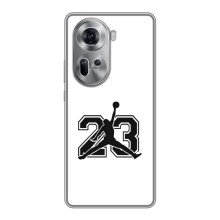Чохли для Oppo Reno 11 5G - з картинкою JORDAN (AlphaPrint) (Jordan 23)