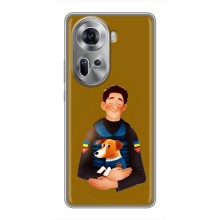 Чехлы с картинкой собаки Патрон для Oppo Reno 11 5G (AlphaPrint) (ЗСУ Патрон)