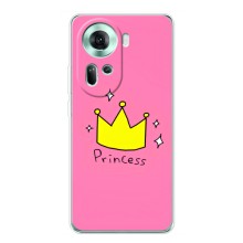 Чохол з картинкою (Стильні) OPPO Reno 11 5G - (AlphaPrint) – Princess