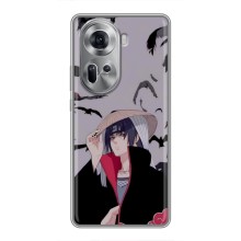 Анимешный чехол для Oppo Reno 11 5G (Итачи Itachi)