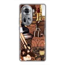 Чехол Стиль Louis Vuitton на Oppo Reno 11 5G (Мода Луи Виттон)