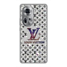 Чохол Стиль Louis Vuitton на Oppo Reno 11 5G (Яскравий LV)