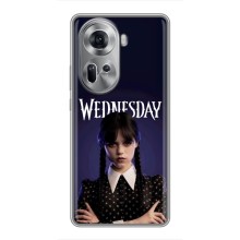 Чехлы Венсдей на Oppo Reno 11 5G Уэнсдей (AlphaPrint) (Wednesday)