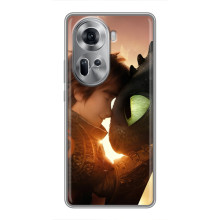 Чохол дракон Беззубик для Oppo Reno 11 5G – Беззубик і Гикавка