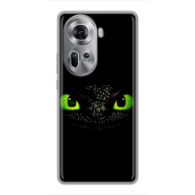 Чохол дракон Беззубик для Oppo Reno 11 5G – Очі Беззубика