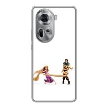 Чехол Рапунцель для Oppo Reno 11 5G – Рапунцель и Флин