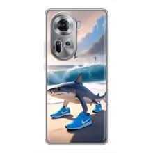 Чохол з мемом Тралалело тралала на Oppo Reno 11 5G
