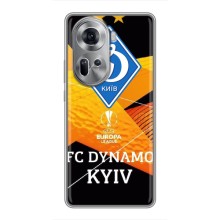 Чехол с ФК Динамо Киев на Оппо Рено 11 5G (Лого ФК Динамо)
