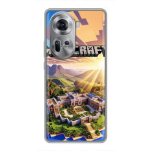 Чохол з картинками Майнкрафт для OPPO Reno 11 5G – Minecraft