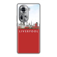 Чехол с картинкой ФК Ливерпуль на Оппо Рено 11 5G (Город Liverpool)