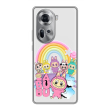 Чехол с Лабубу на Oppo Reno 11 5G – Фон Лабубу