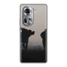 Чехол с украинским воином на Oppo Reno 11 5G (Украинские солдаты)