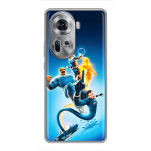 Чохол з принтом Фантастична четвірка для Oppo Reno 11 5G – Фантастична 4-ка