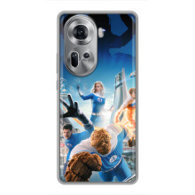 Чохол з принтом Фантастична четвірка для Oppo Reno 11 5G – Герої фантастичної четвірки