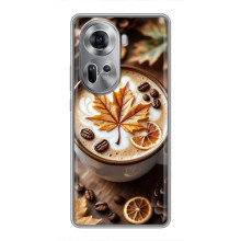 Чохол з унікальним дизайном 'Осінь з кавою' для Oppo Reno 11 5G – Пряна кава