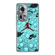 Силиконовый Чехол Nike Air Jordan на Оппо Рено 11 (5G) – Джордан Найк