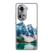 Силіконовий чохол з КАРТИНКАМИ літо для Oppo Reno 11 5G (AlphaPrint) (Гори)